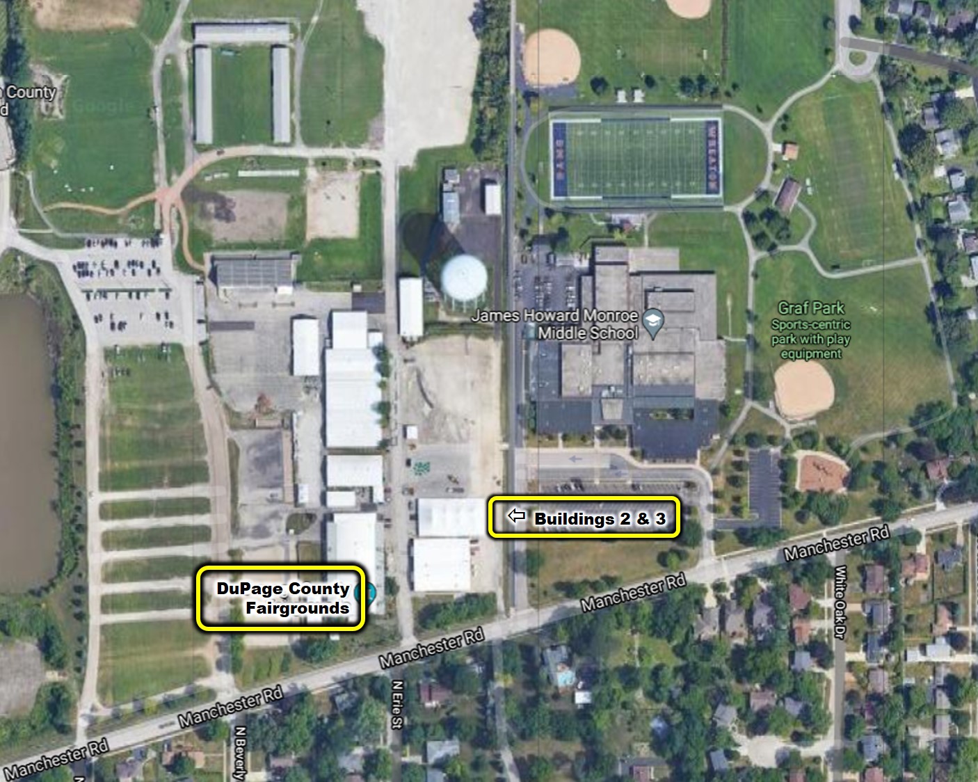 DuPage Fairgrounds Map
